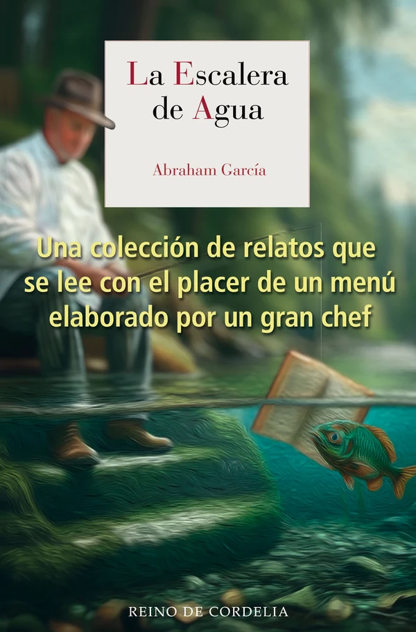 Portada de «La escalera de agua», de Abraham García
