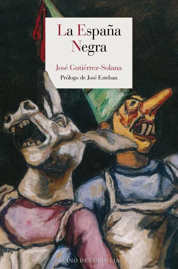 Portada de «La España negra», de José Gutiérrez Solana