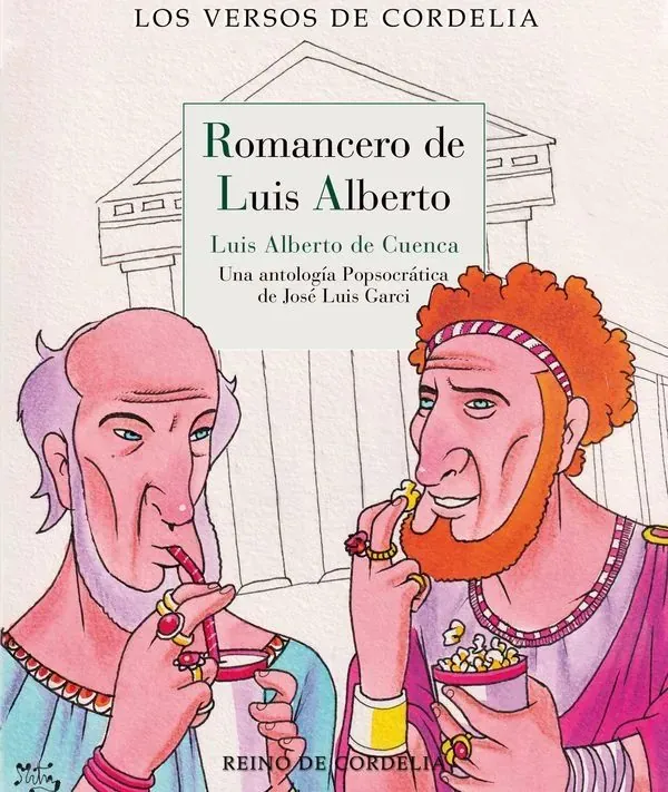 Portada de «Romancero de Luis Alberto», de Luis Alberto De Cuenca