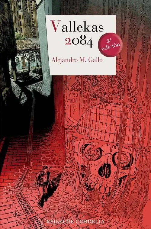 Portada de «Vallekas 2084», de Alejandro M. Gallo