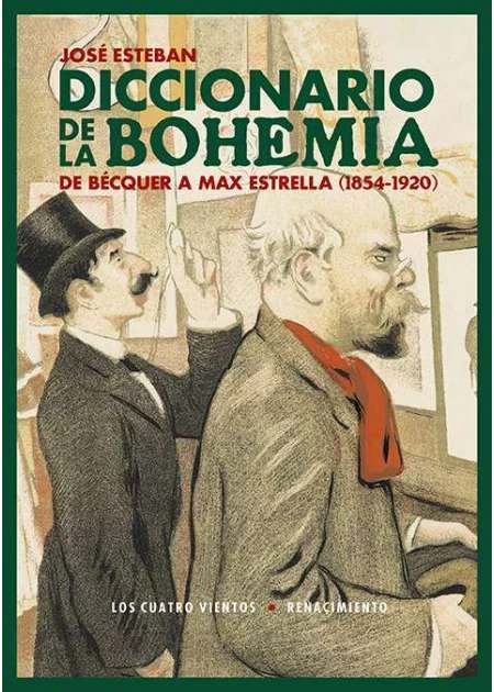 Portada de «Diccionario de la bohemia», de José Esteban