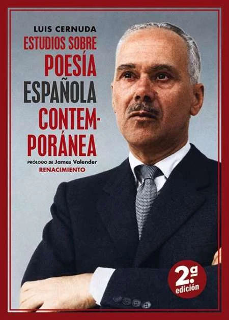 Portada de «Estudios sobre poesía española contemporánea», de Luis Cernuda