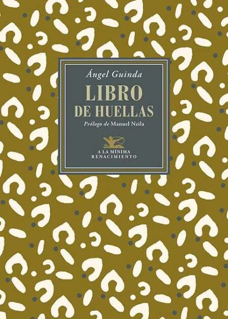 Portada de «Libro de huellas», de Ángel Guinda