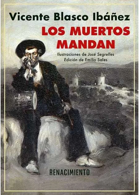 Portada de «Los muertos mandan», de Vicente Blasco Ibáñez