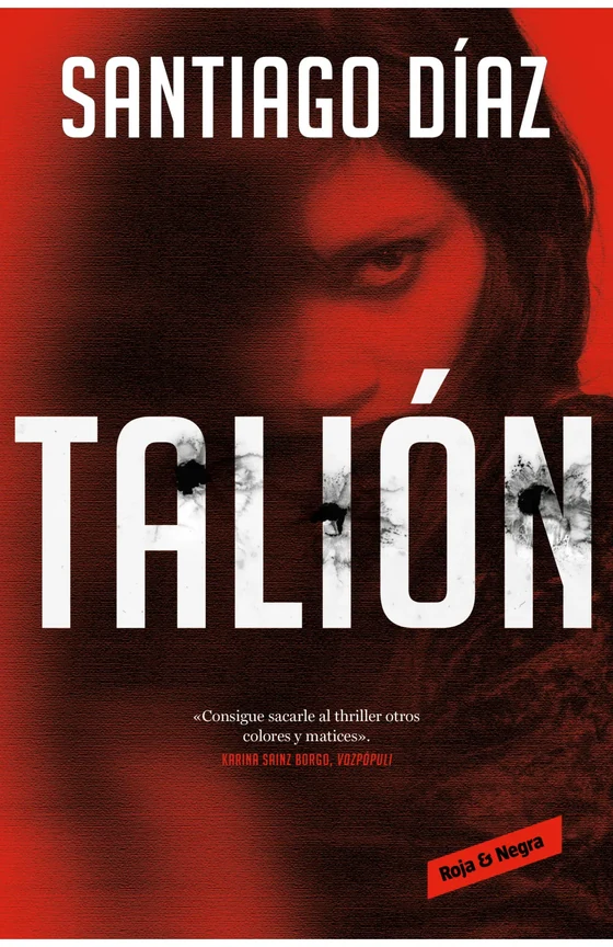 Portada de «Talión», de Santiago Díaz