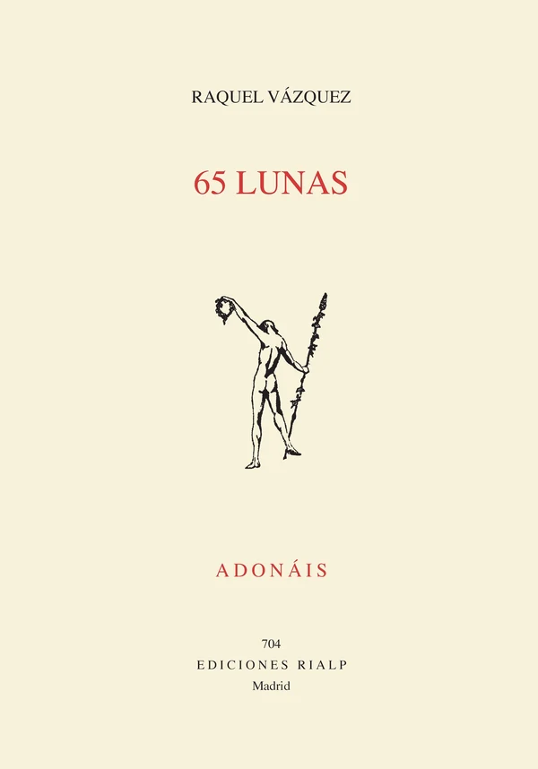 Portada de «65 lunas», de Raquel Vázquez