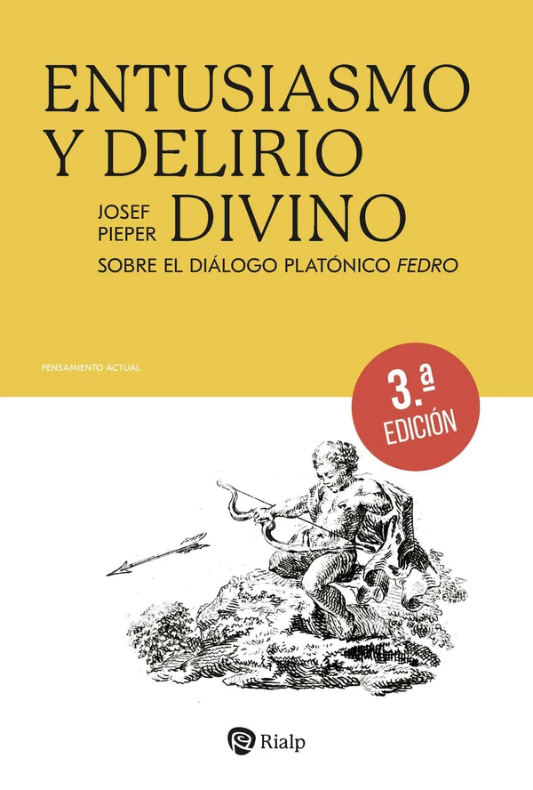 Portada de «Entusiasmo y delirio divino», de Josef Pieper