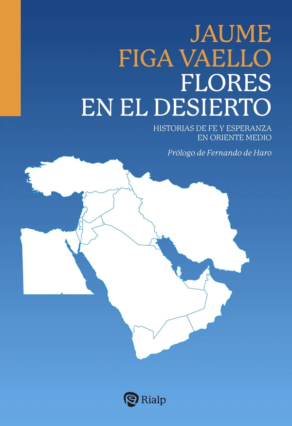 Portada de «Flores en el desierto», de Jaume Figa Vaello