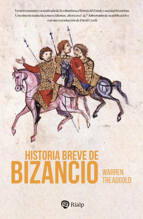 Portada de «Historia breve de Bizancio», de Warren Treadgold
