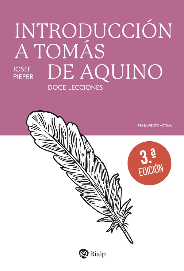 Portada de «Introducción a Tomás de Aquino», de Josef Pieper