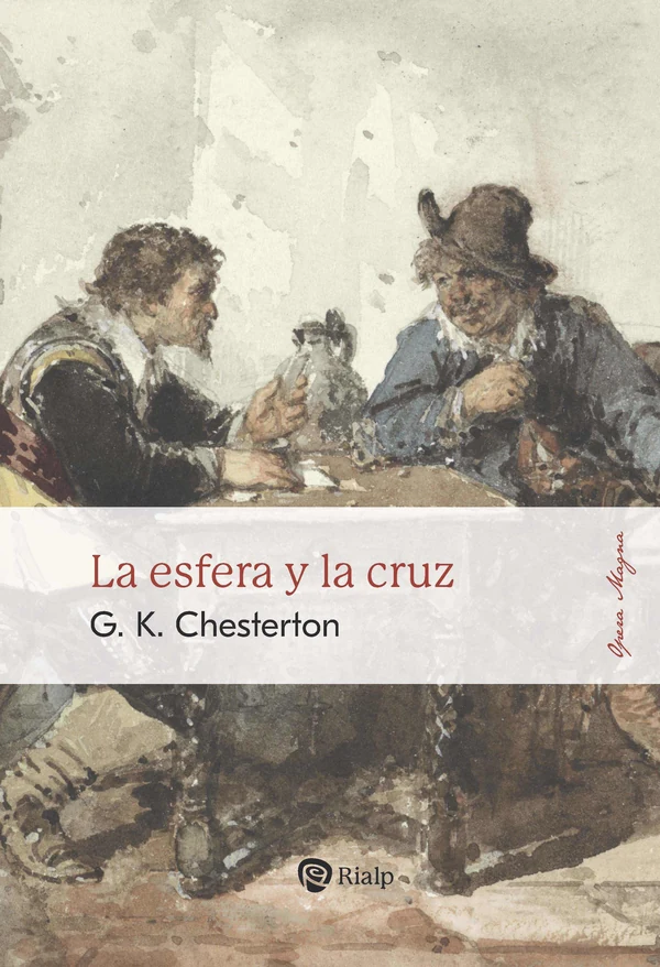 Portada de «La esfera y la cruz», de G.K Chesterton