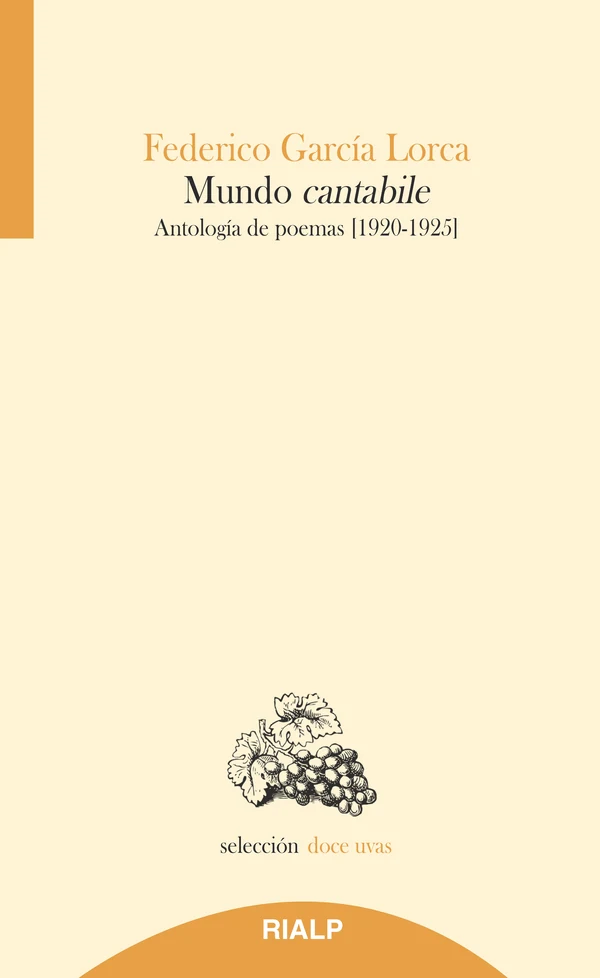 Portada de «Mundo cantabile. Antología de poemas [1920-1925]», de Federico García Lorca