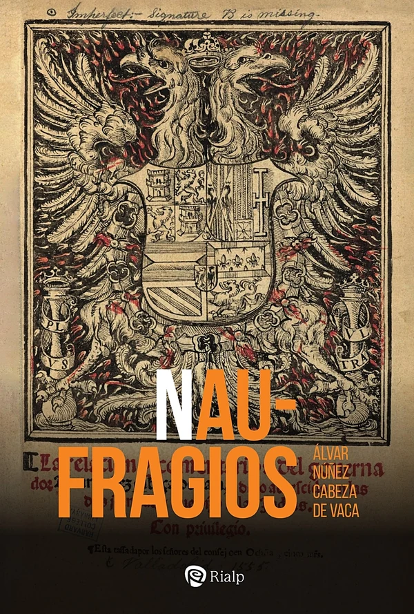 Portada de «Naufragios», de Álvar Núñez Cabeza de Vaca