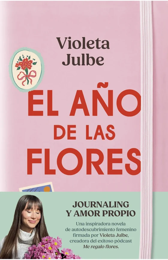 Portada de «El año de las flores», de Violeta Julbe