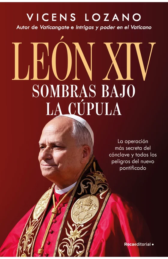 Portada de «León XIV», de Vicens Lozano