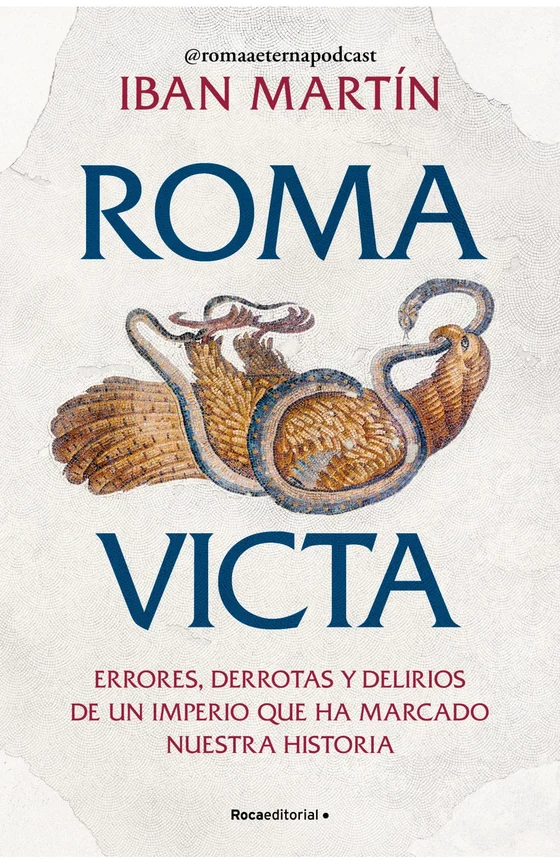 Portada de «Roma victa», de Iban Martín