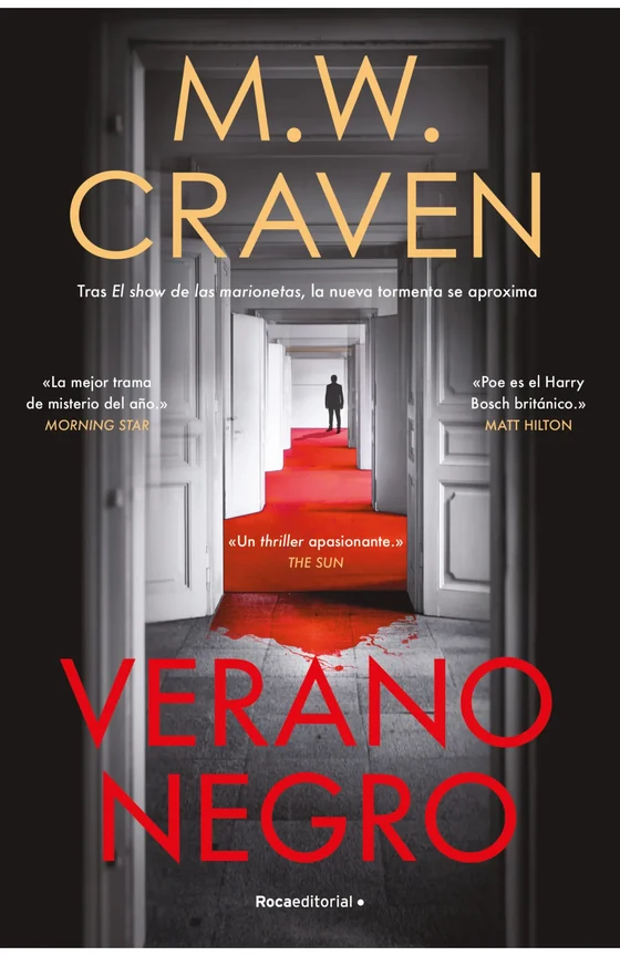 Portada de «Verano negro (Serie Washington Poe 2)», de M.W. Craven