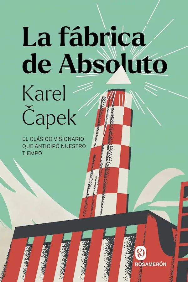 Portada de «La fábrica de Absoluto», de Karel Čapek
