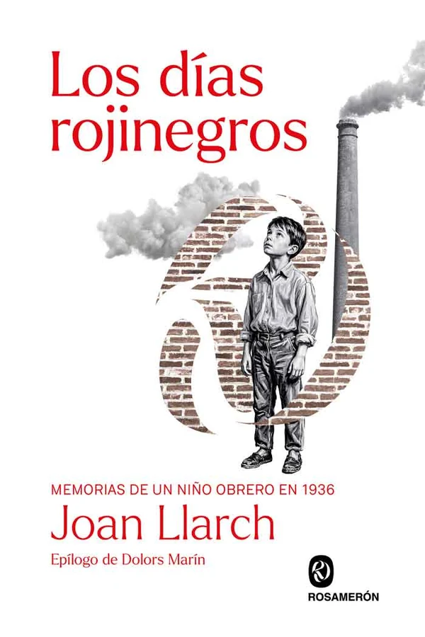 Portada de «Los días rojinegros», de Joan Llarch