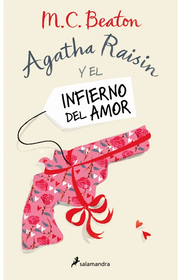 Portada de «Agatha Raisin y el infierno del amor», de M. C. Beaton
