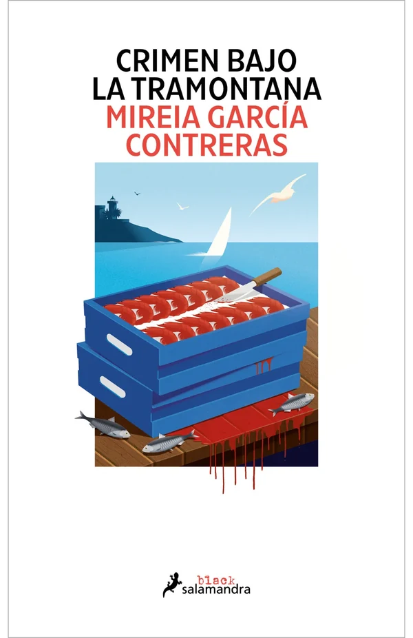 Portada de «Crimen bajo la tramontana», de Mireia García Contreras