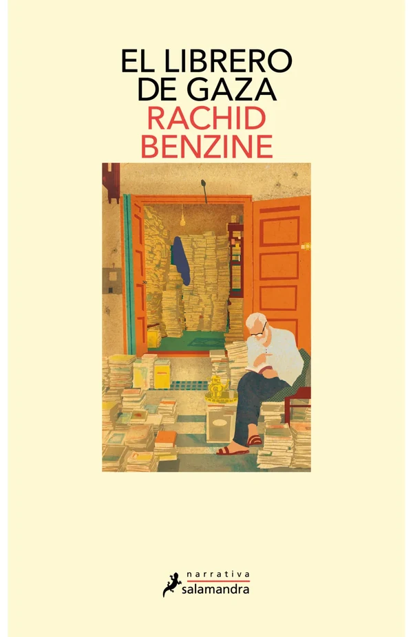 Portada de «El librero de Gaza», de Rachid Benzine