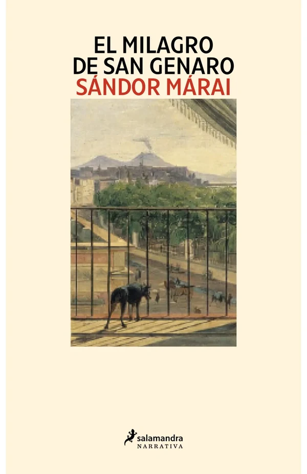 Portada de «El milagro de San Genaro», de Sándor Márai