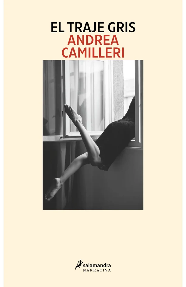 Portada de «El traje gris», de Andrea Camilleri