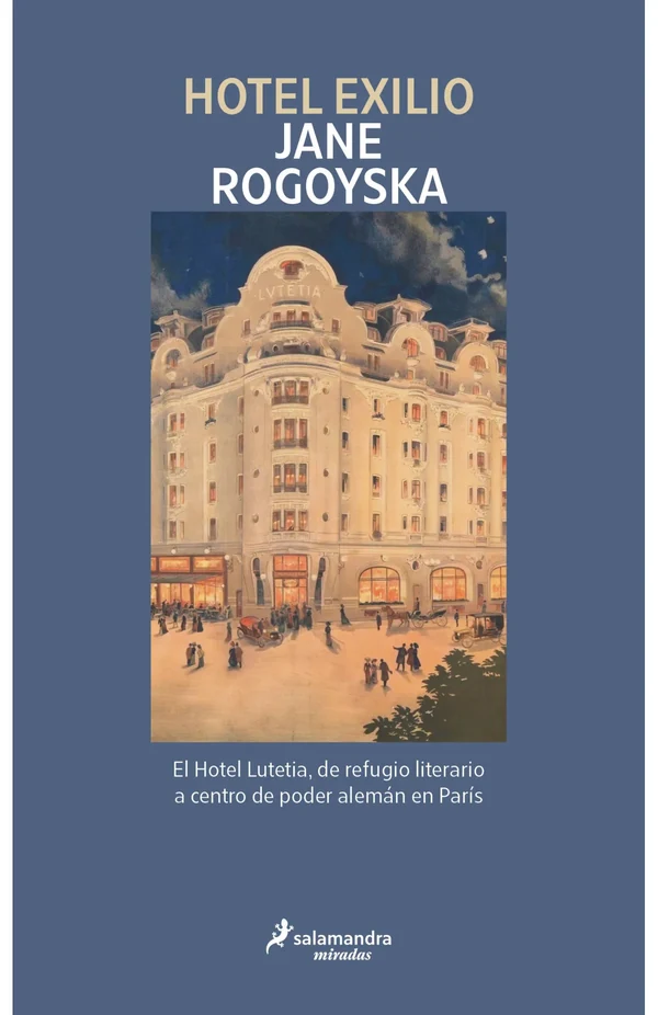 Portada de «Hotel Exilio», de Jane Rogoyska