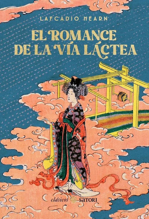 Portada de «El romance de la Vía Láctea», de Lafcadio Hearn