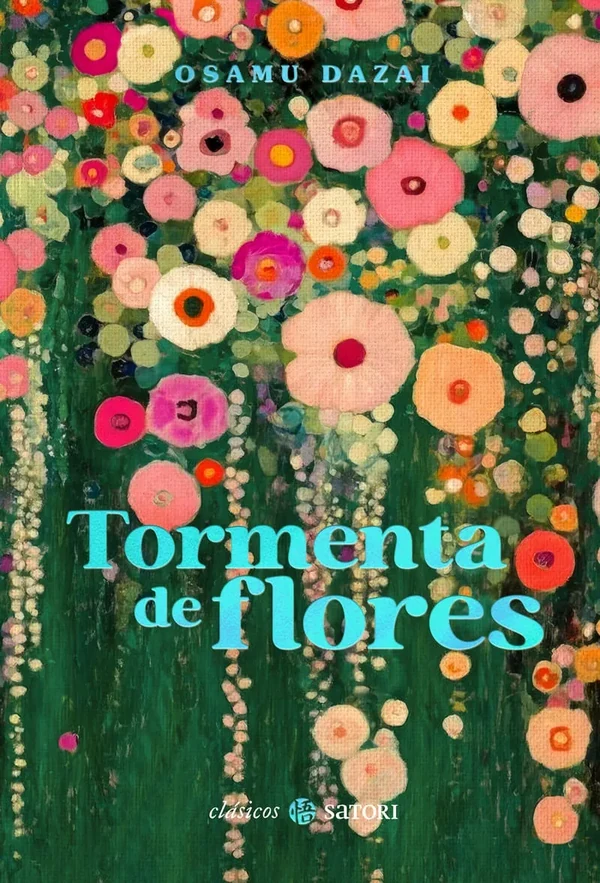 Portada de «Tormenta de flores», de Dazai Osamu