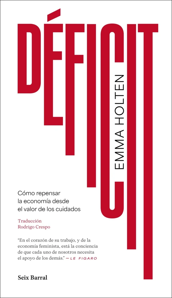 Portada de «Déficit», de Emma Holten