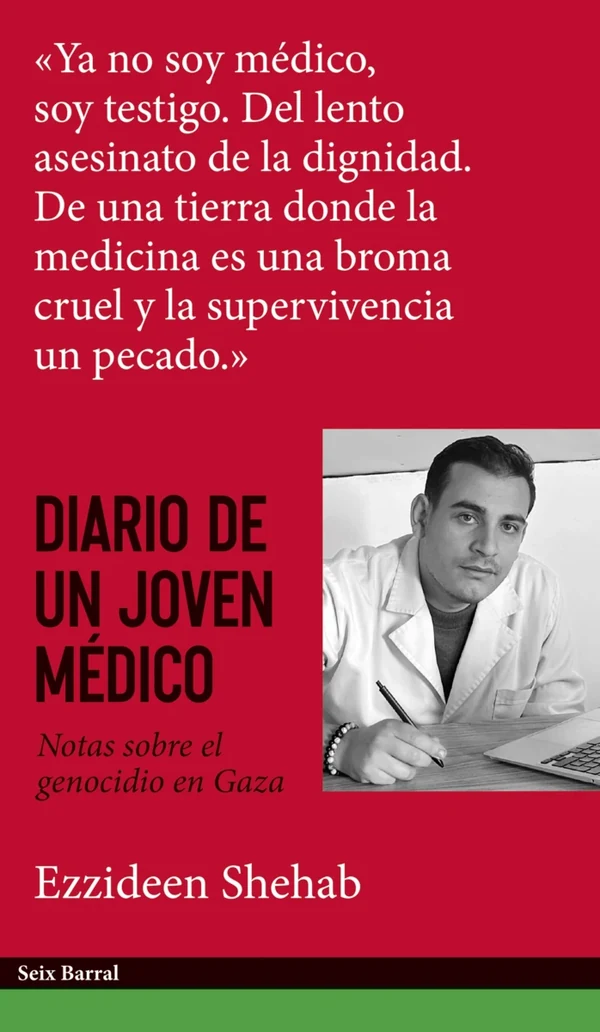 Portada de «Diario de un joven médico», de Ezzideen Shehab