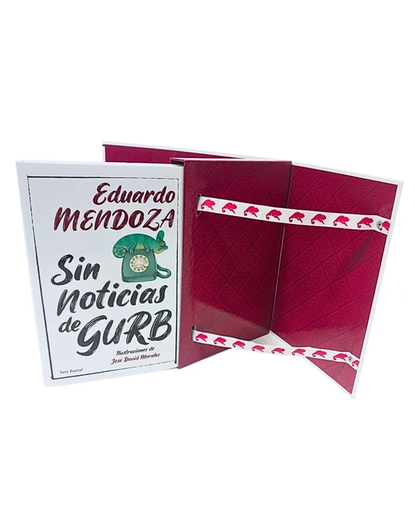 Portada de «Estuche Sin noticias de Gurb», de Eduardo Mendoza