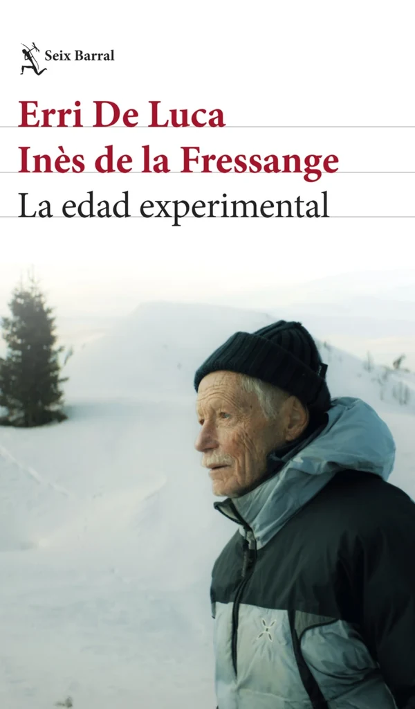 Portada de «La edad experimental», de Erri De Luca, Inès de la Fressange