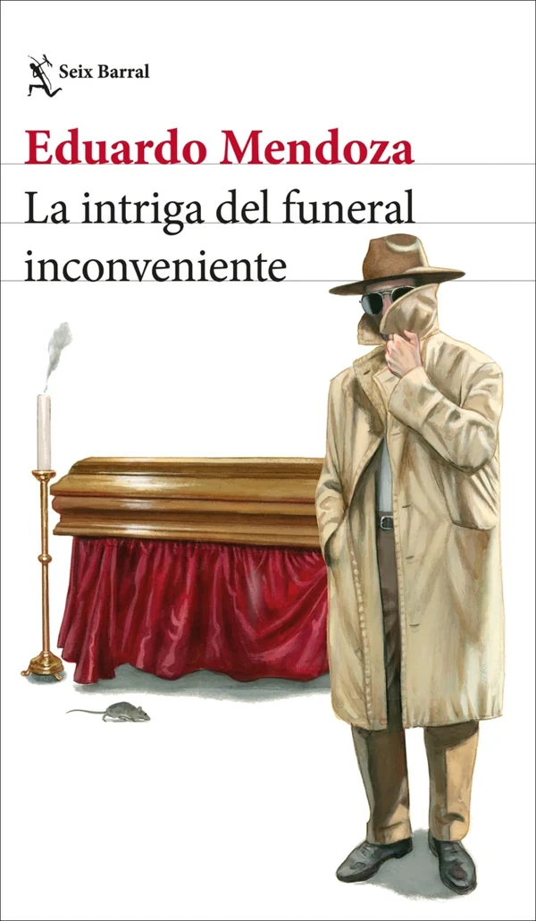 Portada de «La intriga del funeral inconveniente», de Eduardo Mendoza