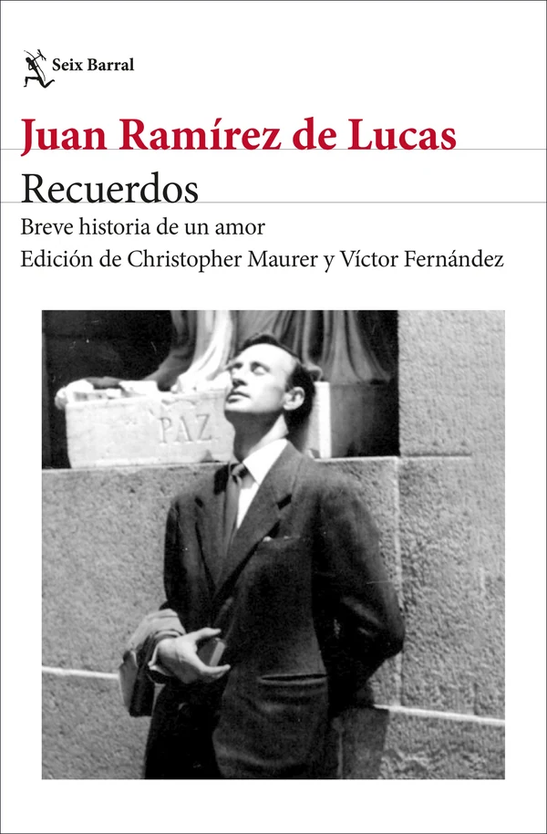 Portada de «Recuerdos. Breve historia de un amor», de Juan Ramírez de Lucas
