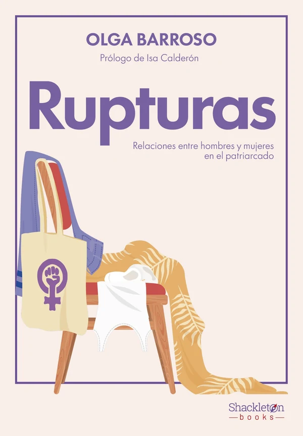 Portada de «Rupturas», de Olga Barroso Braojos