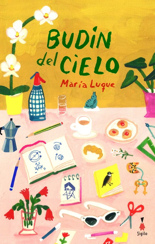 Portada de «Budín del cielo», de María Luque