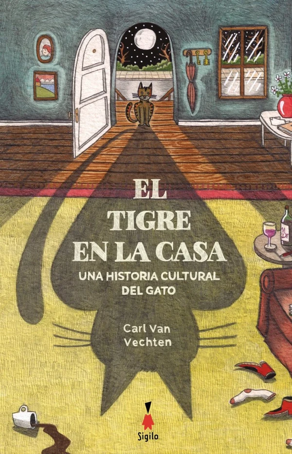 Portada de «El tigre en la casa», de Carl van Vechten