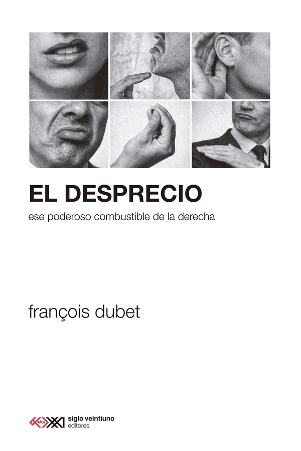 Portada de «El desprecio», de François Dubet