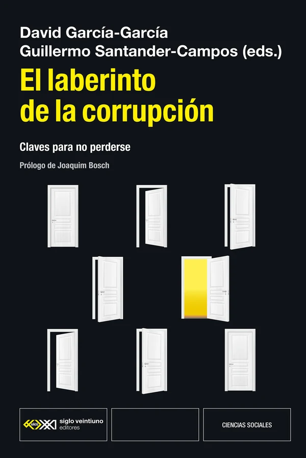 Portada de «El laberinto de la corrupción», de David García-García, Guillermo Santander Campos