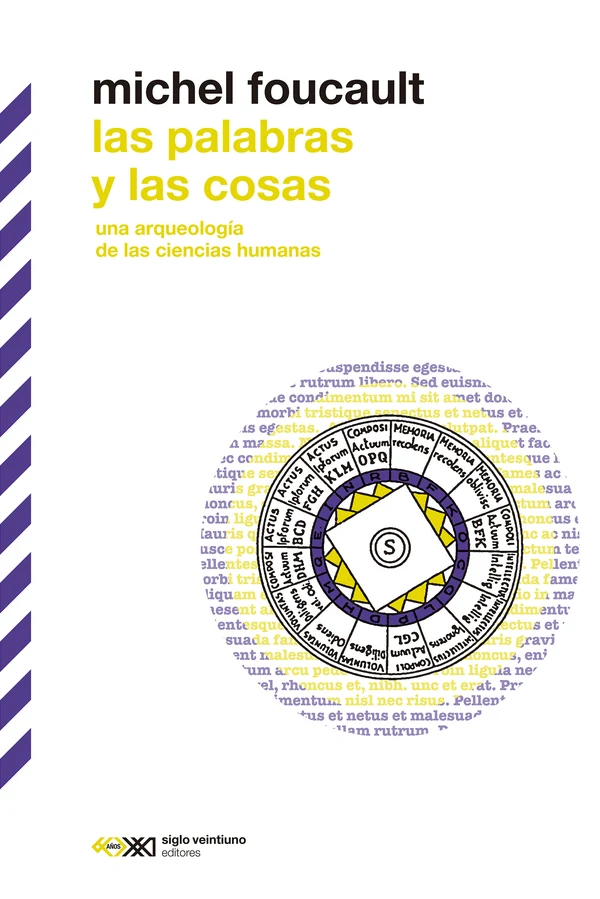 Portada de «Las palabras y las cosas», de Michel Foucault