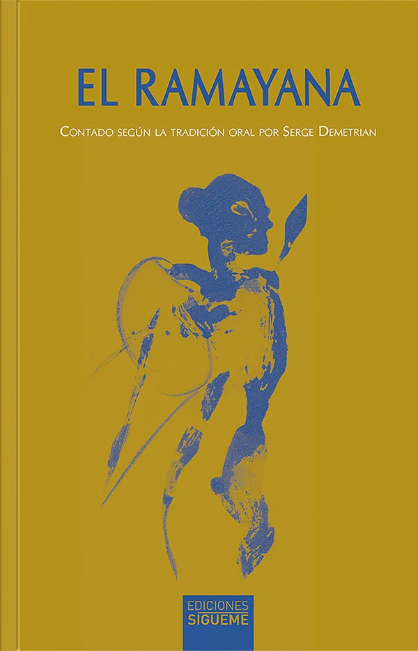 Portada de «El Ramayana», de Serge Demetrian