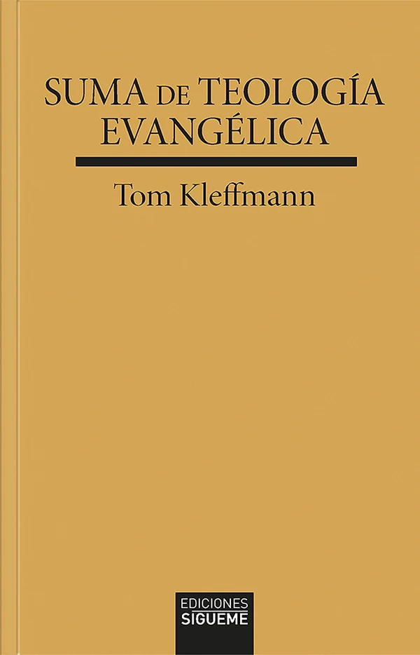 Portada de «Suma de teología evangélica», de Tom Kleffmann