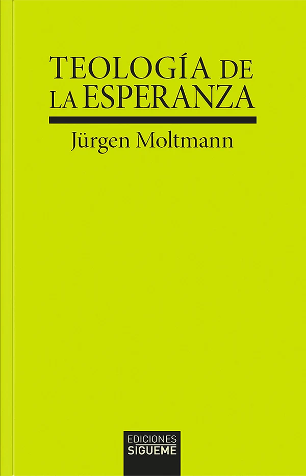 Portada de «Teología de la esperanza», de Jürgen Moltmann