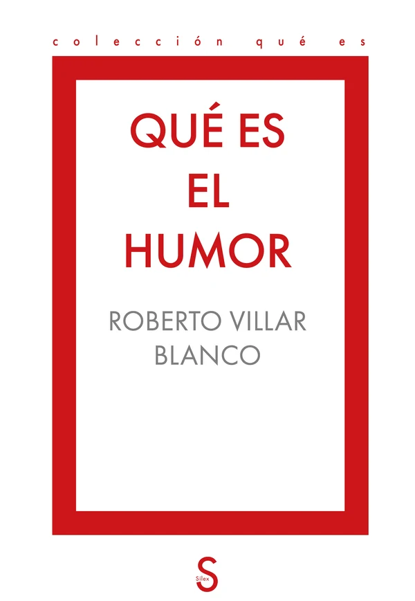 Portada de «Qué es el humor», de Roberto Villar Blanco