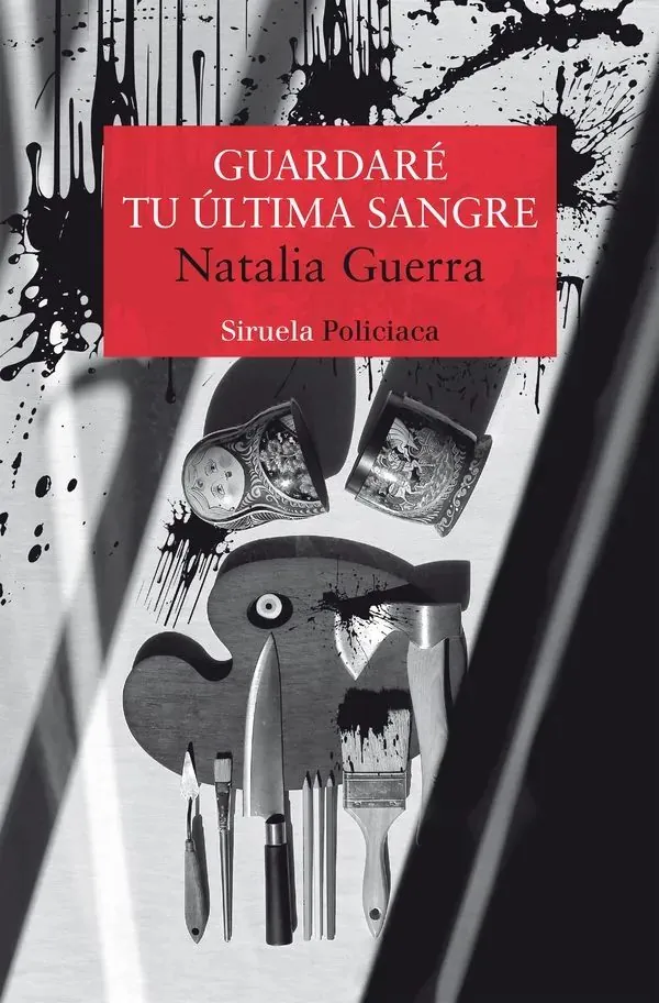 Portada de «Guardaré tu última sangre», de Natalia Guerra