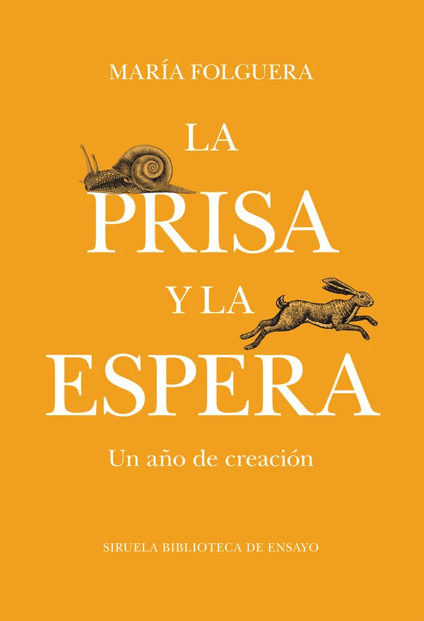 Portada de «La prisa y la espera», de María Folguera
