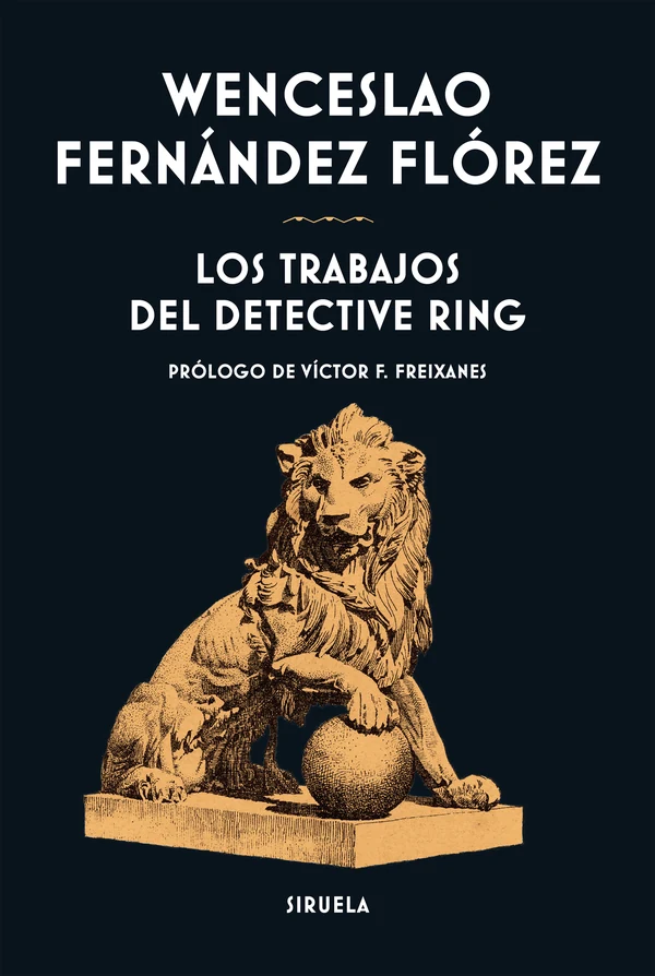 Portada de «Los trabajos del detective Ring», de Wenceslao Fernández Flórez